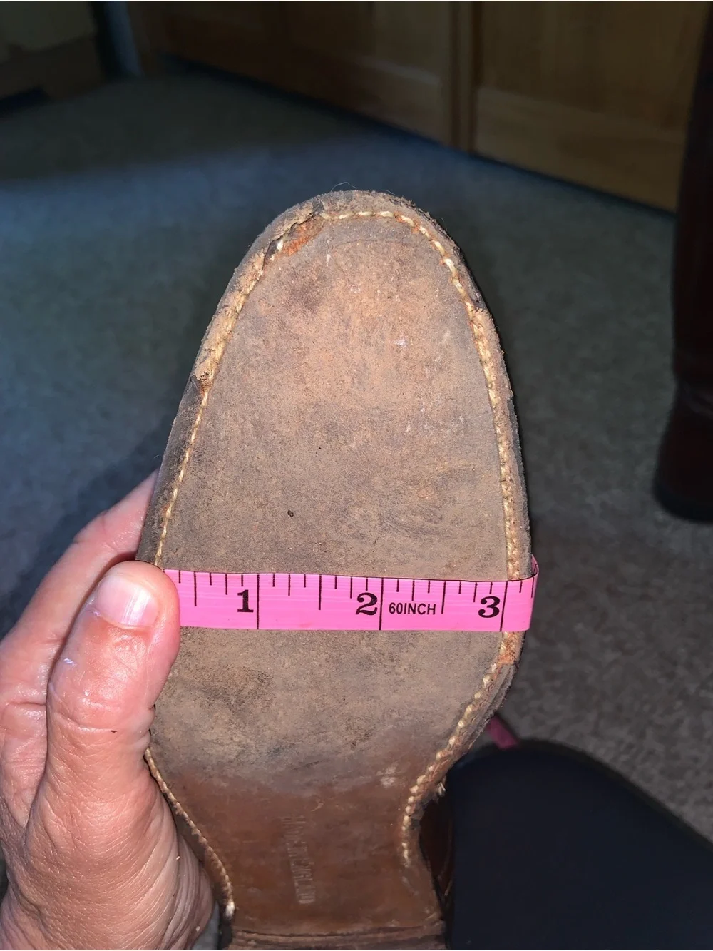 Women’s Tall Leather Riding Boots - Brown vintage fox hunting